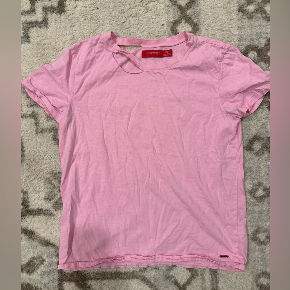 N Philanthropy Neon Pink Tee